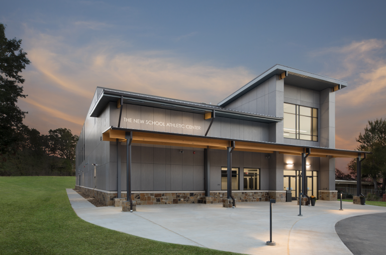 The New School Athletic Center opened in 2017.